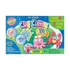 Colorbok Clay Cutters Sea Life; 3 Items/Order  Kitchen 