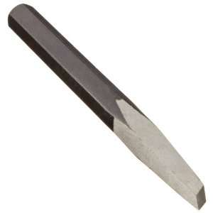   C62 Alloy Steel 3/8 Point Diamond Point Chisel, 7 Overall Length