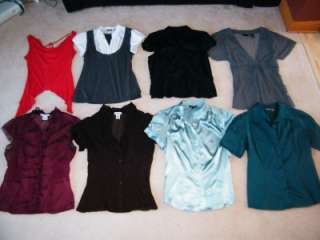 Maurices~Charlotte Russe~Hiatus~NY & Co L LOT Mixed Tops/Blouse/Shirts 