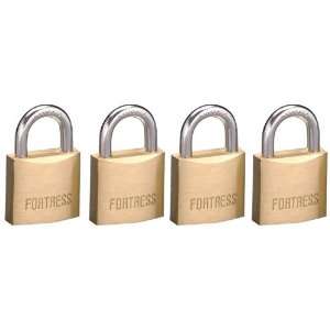  4 Pack Master Lock 1840Q Fortress 1 9/16 Wide Solid Body 