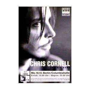 CHRIS CORNELL Berlin 18th October 1999 Music Poster 