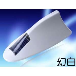: Solar LED Car Motorcycle Tail Light BUILT IN Antenna Style Warning 