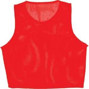   Micromesh Custom Soccer Scrimmage Vests RED JUNIOR