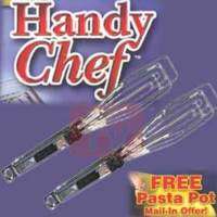 Handy Chef 6 in 1 Kitchen Multi Utensil BONUS 2 Pack  
