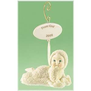 From God 2008 Snowbaby Ornament Furniture & Decor