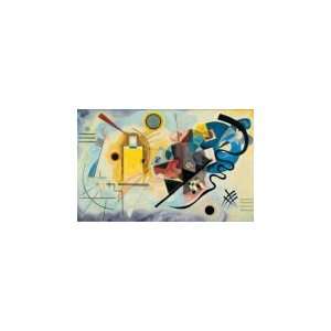    Jaune, rouge, bleu, 1925   1000 Pieces Jigsaw Puzzle Toys & Games