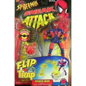  Spiderman Sneak Attack Flip n Trap Action Figure Toys 
