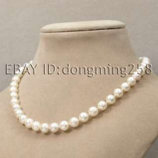   WHITE PINK BLACK YELLOW SILVER GRAY CHOCOLATE AKOYA PEARL NECKLACE D22