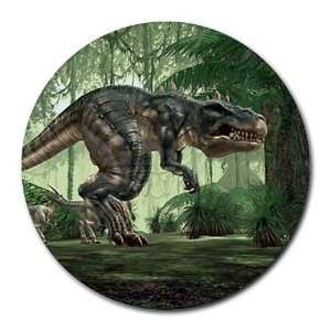  T Rex dinosaur tyrannosaurus rex Round Mousepad Mouse Pad 