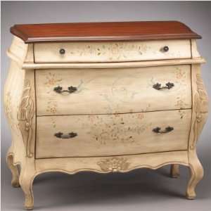  Three Drawer Chest in Light Painted