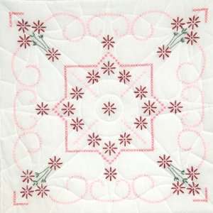   Stamped Quilt Blocks 18X18 6/Pkg Lazy Daisy Arts, Crafts & Sewing