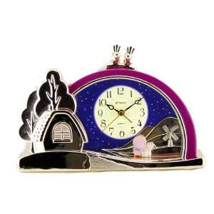   Melody Table Alarm Clock, Luminous Dial:  Kitchen & Dining