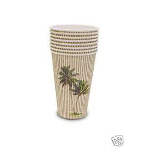    Hawaiian Party Product Paper Cups Coconut Palm Toys & Games
