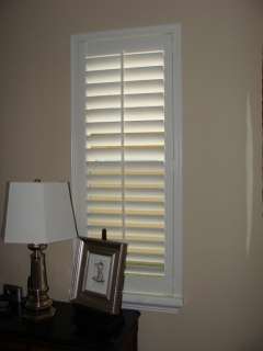 New PLANTATION SHUTTERS Order ANY Custom Size by SqFt Cost. s 