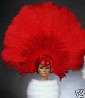 Authentic Showgirl Feather Headdress  