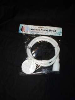   Portable Shower Head Hose For Sink Hose Slip On Rubber Hose 48 NEW