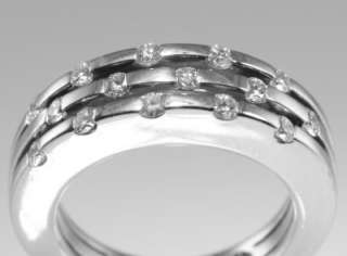 ROBERTO COIN Classica Parisienne 18ct white gold 1/2ct Diamond ring 