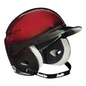  Franklin Xtreme Baseball Helmet (Red/Black) Sports 