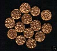 INDIA HAL PAGODA 18 TH.CENTURY SHIVA PARVATI GOLD COIN  