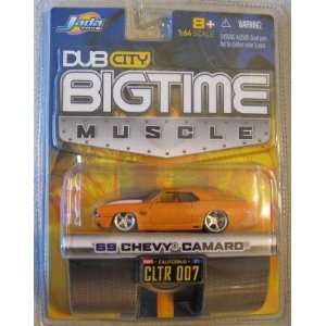  Dub City Big Time Muscle: 69 Chevy Camaro ORANGE: Toys 