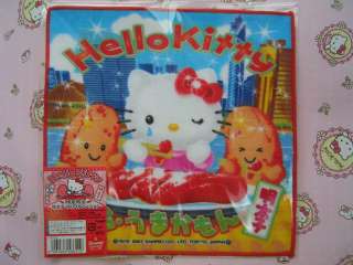Hello Kitty Japan Codfish Spawn Handkerchief Towel Cute  