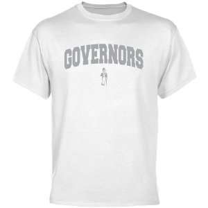  Austin Peay State Governors White Logo Arch T shirt 