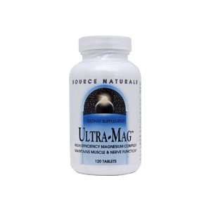  Source Naturals Ultra Mag Magnesium Complex    120 Tablets 