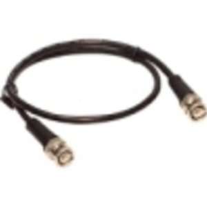   WIRE CN 7B819BK 3 3 FOOT PATCH CABLE 75 OHM WITH BNC CONNECTOR: Camera