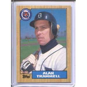  1987 Topps #687 Alan Trammell Sports Collectibles