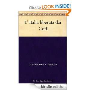   (Italian Edition) Gian Giorgio Trissino  Kindle Store