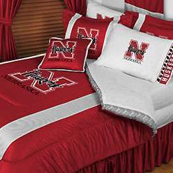 nEw NCAA NEBRASKA HUSKERS College Bedding COMFORTER SET  