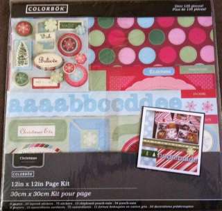 Colorbox Christmas Scrapbook Kit K49  