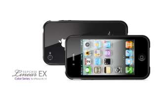 SGP iPhone 4 / 4S Case Linear EX Color Series   Soul Black 