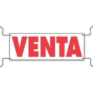  Venta (Spanish Sale)   Vinyl Outdoor Banner   8x3 