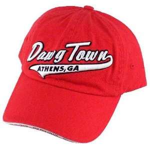  Georgia Bulldogs Red Dawg Town Hat: Sports & Outdoors