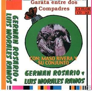 GERMAN ROSARIO Y LUIS MORALES CON MASO RIVERA   CD  