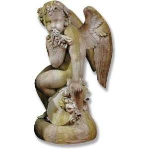  Orlandi Statuary Como Cherub & Doll With Wings   Cathedral 