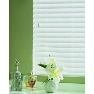   Blinds with Crown Royale Valance   Faux Wood Blinds: Home & Kitchen