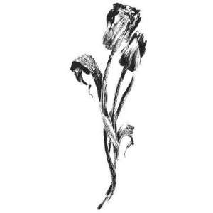  Penny Black Rubber Stamp, Brush Tulip: Home & Kitchen