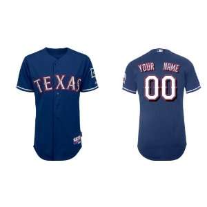 Texas Rangers Any Name and Number Blue 2011 MLB Authentic Jerseys Cool 