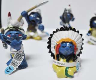 NEW 8PCS The Smurfs Action Figure Toy Set #4  