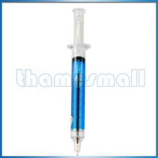 Novelty Syringe Injector Ballpoint Ballpen Pen Nurse Doctor Injection 