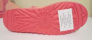 Ugg Australia Classic Short Sequin NEON HOT PINK Sparkles Boots Sizes 