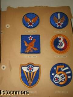   CORPS FORCES NAVY MARINES SEABEES GUADALCANAL UNFORM PATCH LOT  