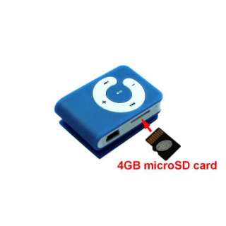 4GB Clip  Player Support 1 8GB Micro SD/TF Card 005B  