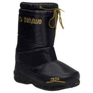  32 Apollo Mens Snowboard Boots   8   Black / Gold Sports 