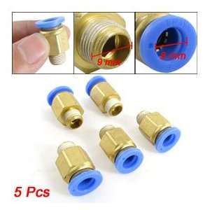   in Male Quick Joint Air Pneumatic Connector 5 Pcs: Home Improvement