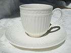 Mikasa Italian Countryside Cup and Saucer Off White VG  