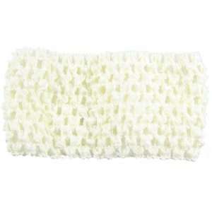  Lexa Lou Ivory Crochet Headband: Beauty