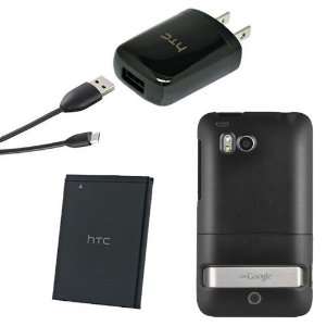 HTC THUNDERBOLT 6400   OEM STANDARD BATTERY + OEM DATA CABLE + TRAVEL 